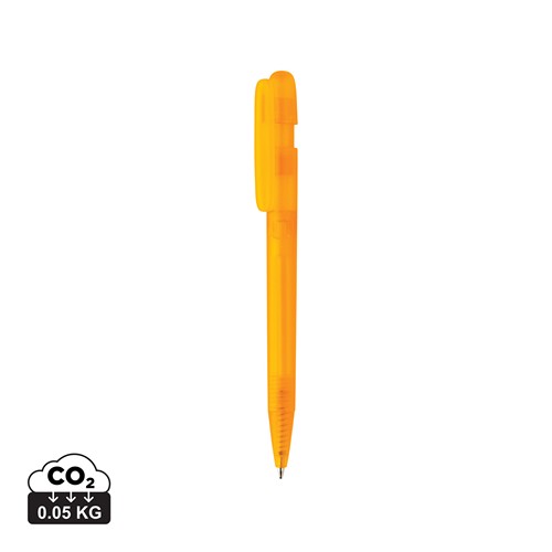 orange Bolígrafo Devin RABS certificado GRS transparente