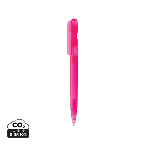 pink Bolígrafo Devin RABS certificado GRS transparente