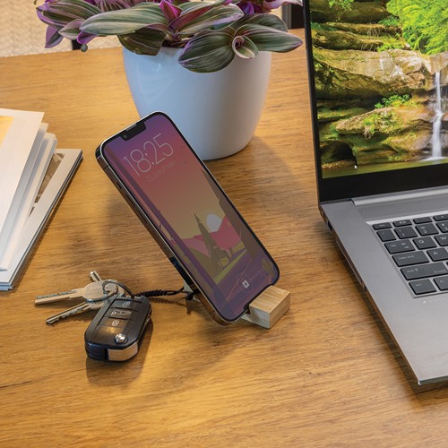 Support pour téléphone en bambou Standkey - 7