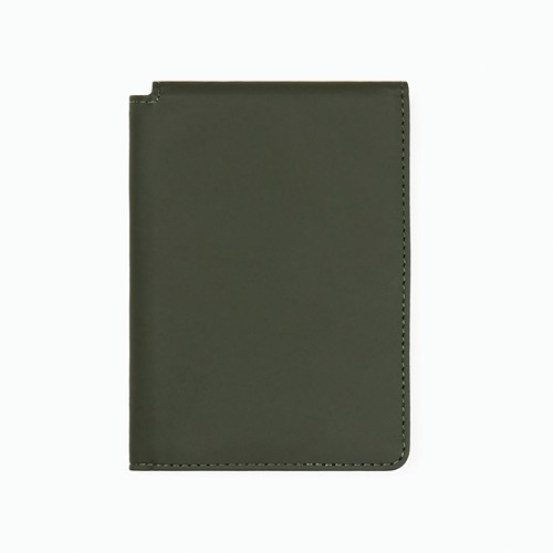 green Funda para pasaporte RFID VINGA Baltimore RCS de poliéster