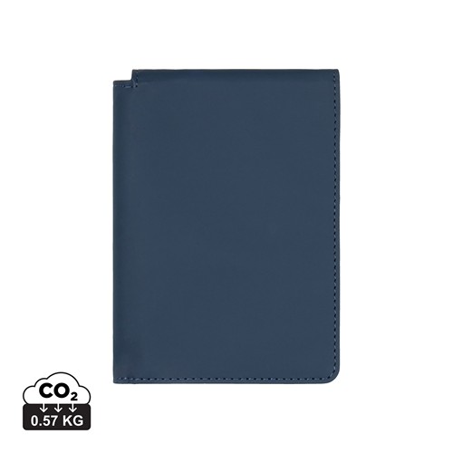 azul marino Funda para pasaporte RFID VINGA Baltimore RCS de poliéster