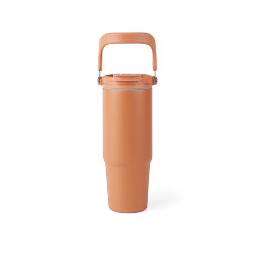 orange VINGA Eos trek RCS reciclado SS 880 ml