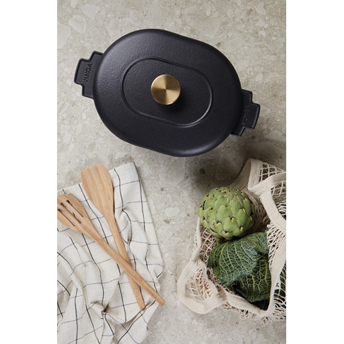 black VINGA Monte heritage cocotte 4 L