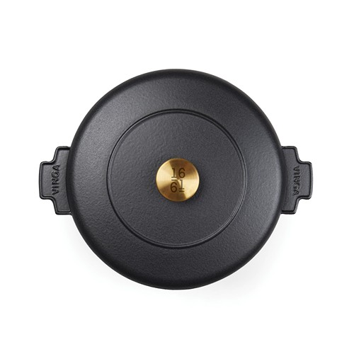black VINGA Monte heritage cocotte 5.5 L