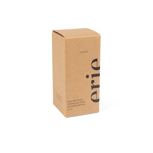 black Taza push VINGA Erie RCS SS reciclada 350 ml