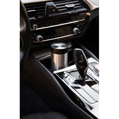 plateado Taza push VINGA Erie RCS SS reciclada 350 ml