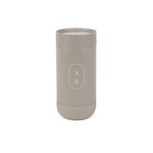 gray Taza push VINGA Erie RCS SS reciclada 350 ml