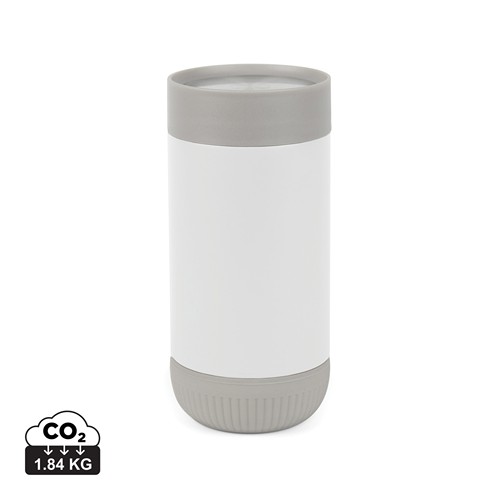 white Taza push VINGA Erie RCS SS reciclada 350 ml
