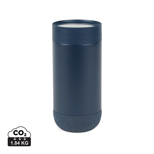azul marino Taza push VINGA Erie RCS SS reciclada 350 ml