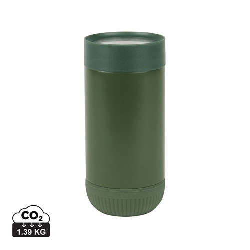 green Taza push VINGA Erie RCS SS reciclada 350 ml