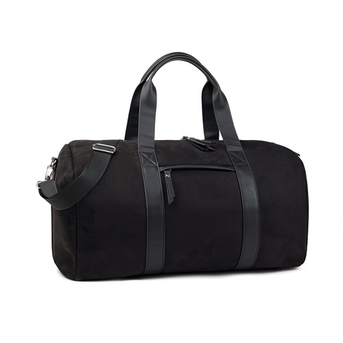 black Bolsa fin de semana VINGA Marlow poliéster reciclado RCS
