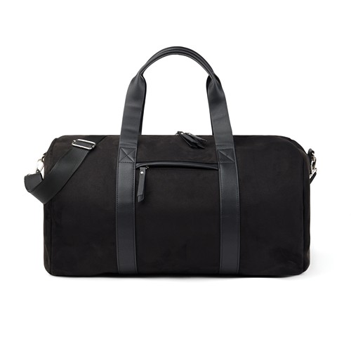 black Bolsa fin de semana VINGA Marlow poliéster reciclado RCS