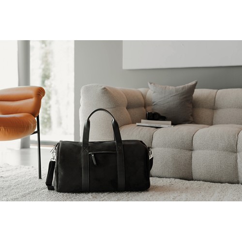 black Bolsa fin de semana VINGA Marlow poliéster reciclado RCS