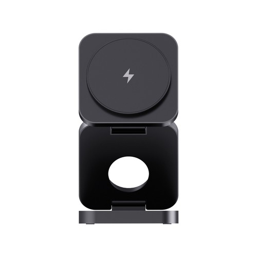 Chargeur 15W pliable 3 en 1 en aluminium recyclé RCS  Terra - 8