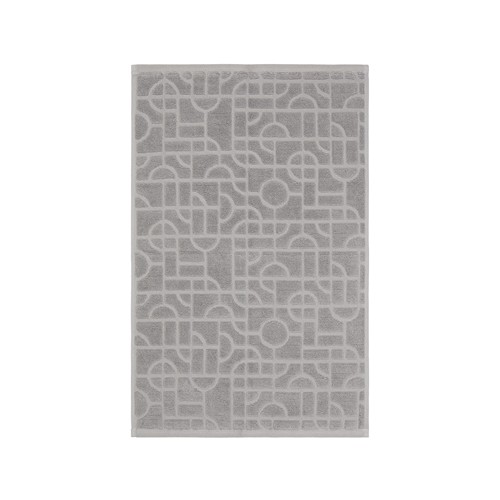 gray Toalla de algodón orgánico VINGA Verso OCS, set de 4 piezas