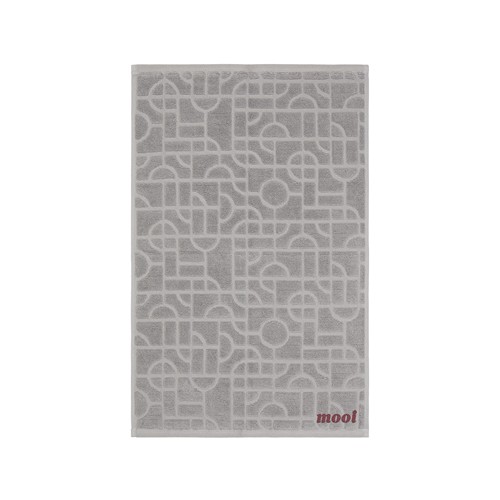 gray Toalla de algodón orgánico VINGA Verso OCS, set de 4 piezas