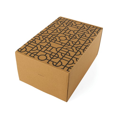 gray Toalla de algodón orgánico VINGA Verso OCS, set de 4 piezas