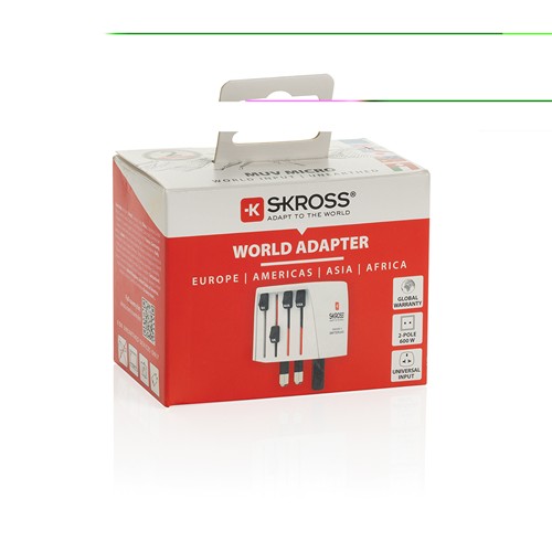 SKROSS Adaptateur de voyage universel MUV Micro - 7