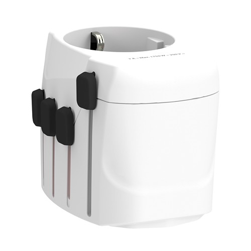 SKROSS Adaptateur de Voyage universel 3-Pôles Pro - 3