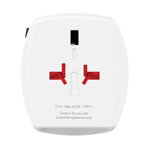 SKROSS Adaptateur de voyage universel MUV 2-Pôles avec USB - 4