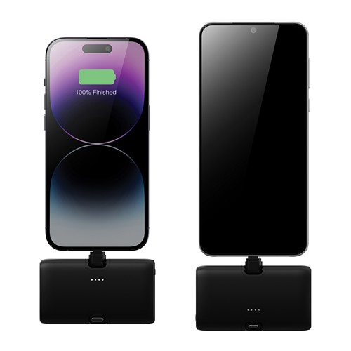 black Powerbank Urban Vitamin Los Angeles plástico reciclado RCS