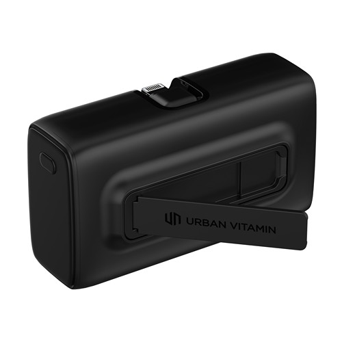 black Powerbank Urban Vitamin Los Angeles plástico reciclado RCS