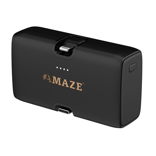 black Powerbank Urban Vitamin Los Angeles plástico reciclado RCS