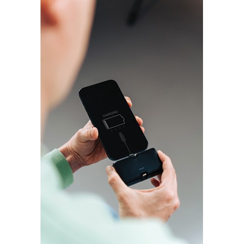 black Powerbank Urban Vitamin Los Angeles plástico reciclado RCS