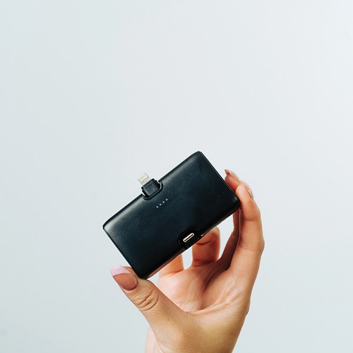 black Powerbank Urban Vitamin Los Angeles plástico reciclado RCS
