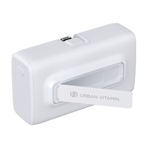 white Powerbank Urban Vitamin Los Angeles plástico reciclado RCS