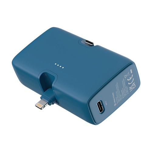 blue Powerbank Urban Vitamin Los Angeles plástico reciclado RCS