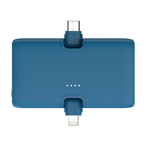 blue Powerbank Urban Vitamin Los Angeles plástico reciclado RCS