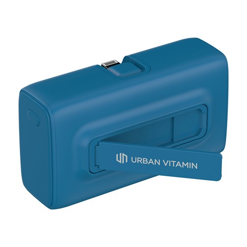 blue Powerbank Urban Vitamin Los Angeles plástico reciclado RCS
