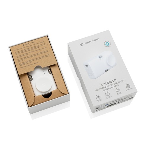 Powerbank/reloj PD Urban Vitamin San Diego plástico RCS