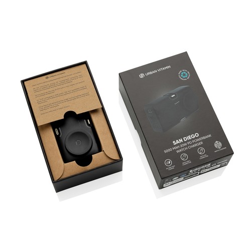 black Cargador reloj PD Urban Vitamin San Diego plástico RCS