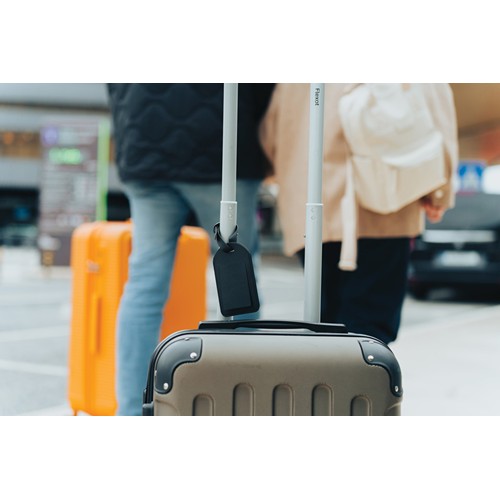 Etiqueta equipaje Globefind RCS rPolyester con seguimiento