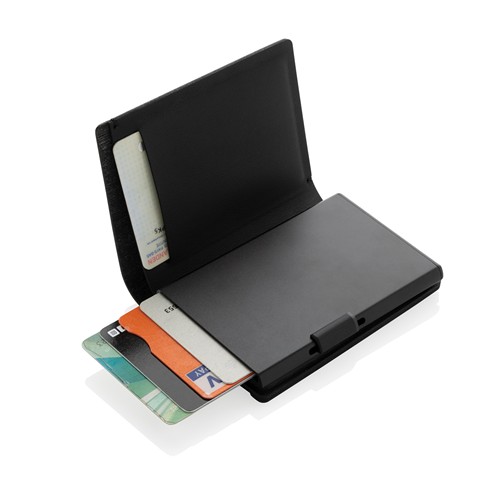 black Cartera Seekcard poliéster con localizador
