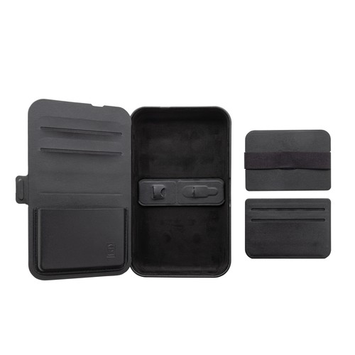 Estuche viaje reciclado RCS Swiss Peak con cargador 3 en 1