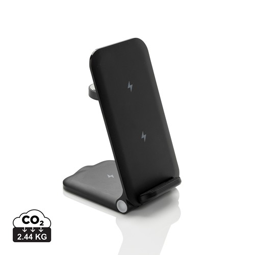 CARGADOR TERRA 3 EN 1 PLEGABLE RCS ALUMINIO RECICLABLE 15W