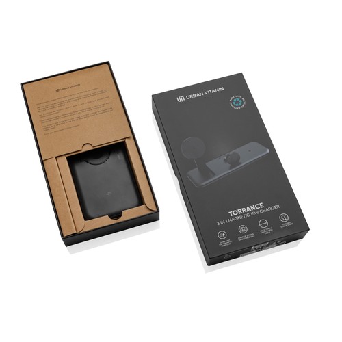 Cargador magnético 3 en 1 RCS Urban Vitamin Torrance 15W