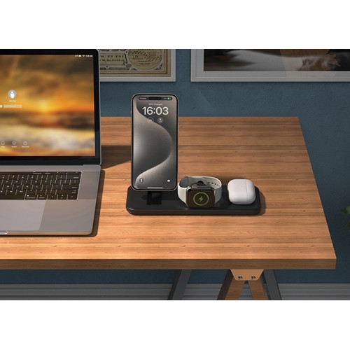 Chargeur 3 en 1 magnétique 15W RCS Urban Vitamin Torrance - 9