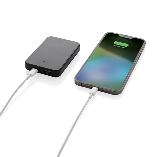 Powerbank 5000mAh avec USB C en ABS recyclé RCS Boostcore - 4