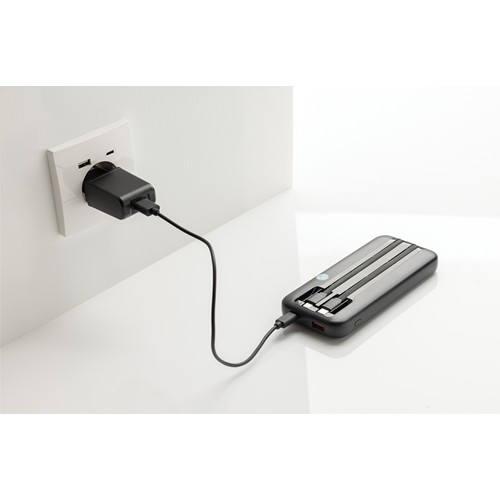 Powerbank Turbopack RCS 10.000 mAh cables integrados