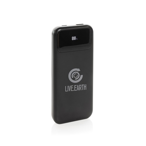 Powerbank 10.000mAh en plastique RCS avec câbles Turbopack - 9