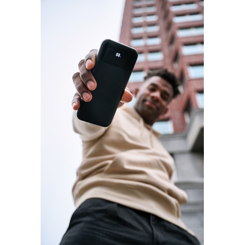 Powerbank 10.000mAh en plastique RCS avec câbles Turbopack - 10