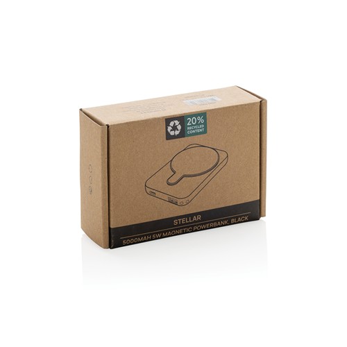 Powerbank 5000mAh et 5W en plastique recyclé RCS Stellar - 13