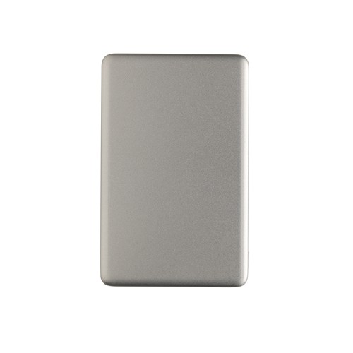 plateado Powerbank Orion magnético 5000 mAh aluminio reciclado RCS