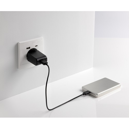plateado Powerbank Orion magnético 5000 mAh aluminio reciclado RCS