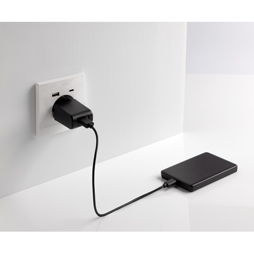 Powerbank 5000mAh et 5W en aluminium recyclé RCS Orion - 8