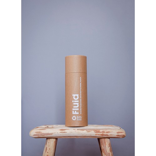Bouteille d'eau 600ml en acier recyclé certifiée RCS Fluid - 9